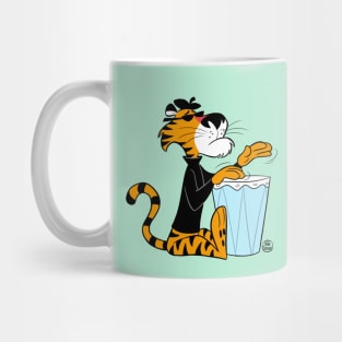 Beatnik Tiger Cartoon Mug